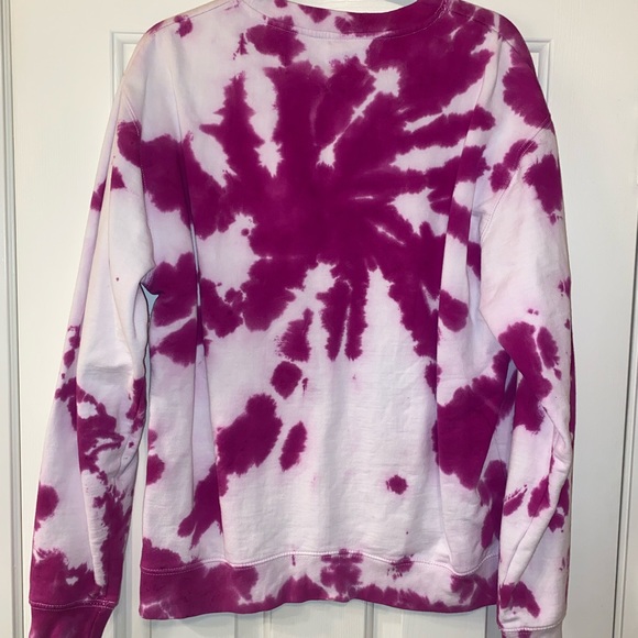 Line life tye dye crew neck sweater - Picture 3 of 4